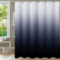 thumbnail image 1 of Shower Curtain Blue Eucalyptus Shower Curtains for Bathroom, Watercolor Leaf Shower Curtain Sets Waterproof Plant Shower Curtain Leaves Fabric Cloth Bathroom Curtains 72x72 inch with Hooks, 1 of 9