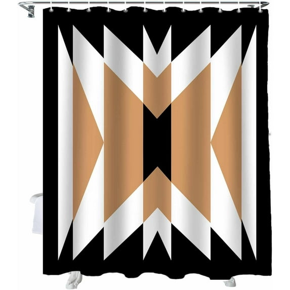 Shower Curtain Boho Style Shower Curtains for Bathroom Decor Tribal Pattern Shower Curtain Sets with Hooks Waterproof Fabric Bath Curtain Extra Long 72" X 84"