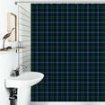 thumbnail image 1 of Shower Curtain Clan MacLeod Of Skye Tartan Graphic Polyester Waterproof Home Ration Curtain With Hook, 1 of 4