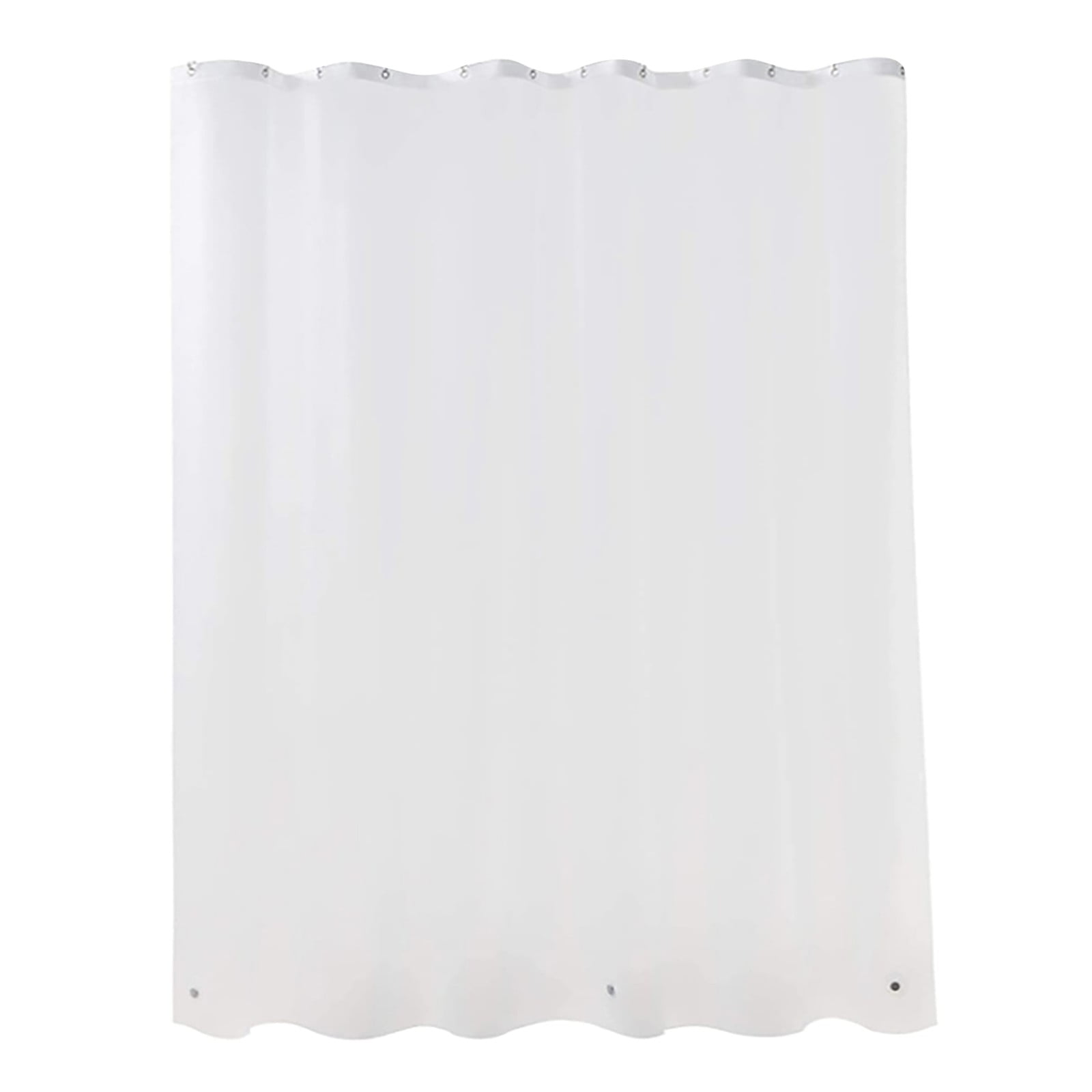 Shower Curtain Clip on Liner outside Shower Curtain Fabric Shower