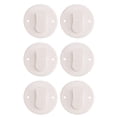 thumbnail image 1 of Shower Curtain Clips Windproof Spray Curtain Clips Self Adhesive Curtain Clips Self Adhesive Shower Liner Splash Guard, 1 of 9