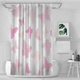 thumbnail image 1 of Shower Curtain,Decorative Retro Camera Doodle Hand Drawn Seamless Pattern Waterproof Bath Curtain Set for Bathroom,Bathtubs,Hotel with 12 Hooks,72x72in, 1 of 6