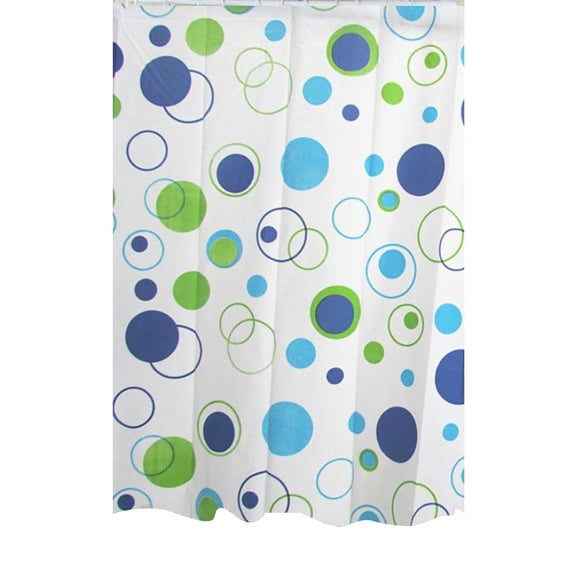 Shower Curtain Eco-Friendly Waterproof Bathroom Curtains Ocean Theme Semi Translucent Shower Curtain Liners with 12 C Hooks