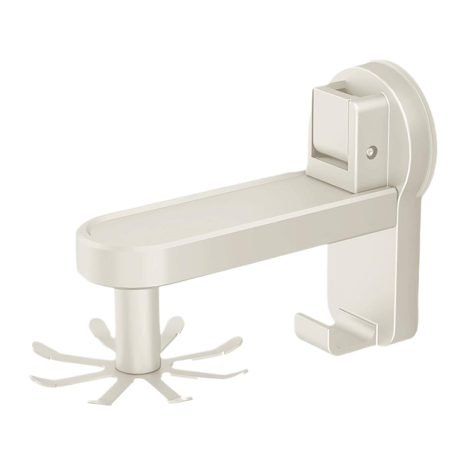 Shower Curtain Hooks , Tyeign Resin Rose Designed Shower Curtain Hooks And Rings Hardware ...