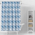 thumbnail image 1 of Shower Curtain Liner, 100% Waterproof PEVA Shower Curtains with 3 Duty Heavy Bottom Magnets and 12 Rust Proof Grommets, 72x72 Weighted Shower Liner for Shower Stall, Bathtubs, 1 of 13
