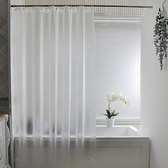 Dream Bath Clear Mildew Resistant PVC Shower Liner, 72 x 72 Inch ...