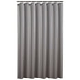 thumbnail image 1 of Shower Curtain Liner Fabric, Gray Polyester Bathroom Curtain with Rust-Resistant Grommets, 100 x 180 cm, 1 of 3