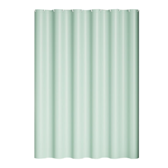 Shower Curtain Liner Light Weight PEVA, Shower Liner 71x47 Inches, Waterproof, No Chemical Smell with 9 Rust Proof Metal Grommets for Bathroom Shower Curtain, Green