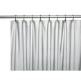 thumbnail image 1 of Shower Curtain Liner: Metal Grommets, Magnets, Standard Size 70" x 72" (Gray), 1 of 1