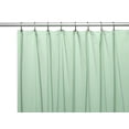 thumbnail image 1 of Shower Curtain Liner: Metal Grommets, Magnets, Standard Size 70" x 72" (Mint Green), 1 of 1