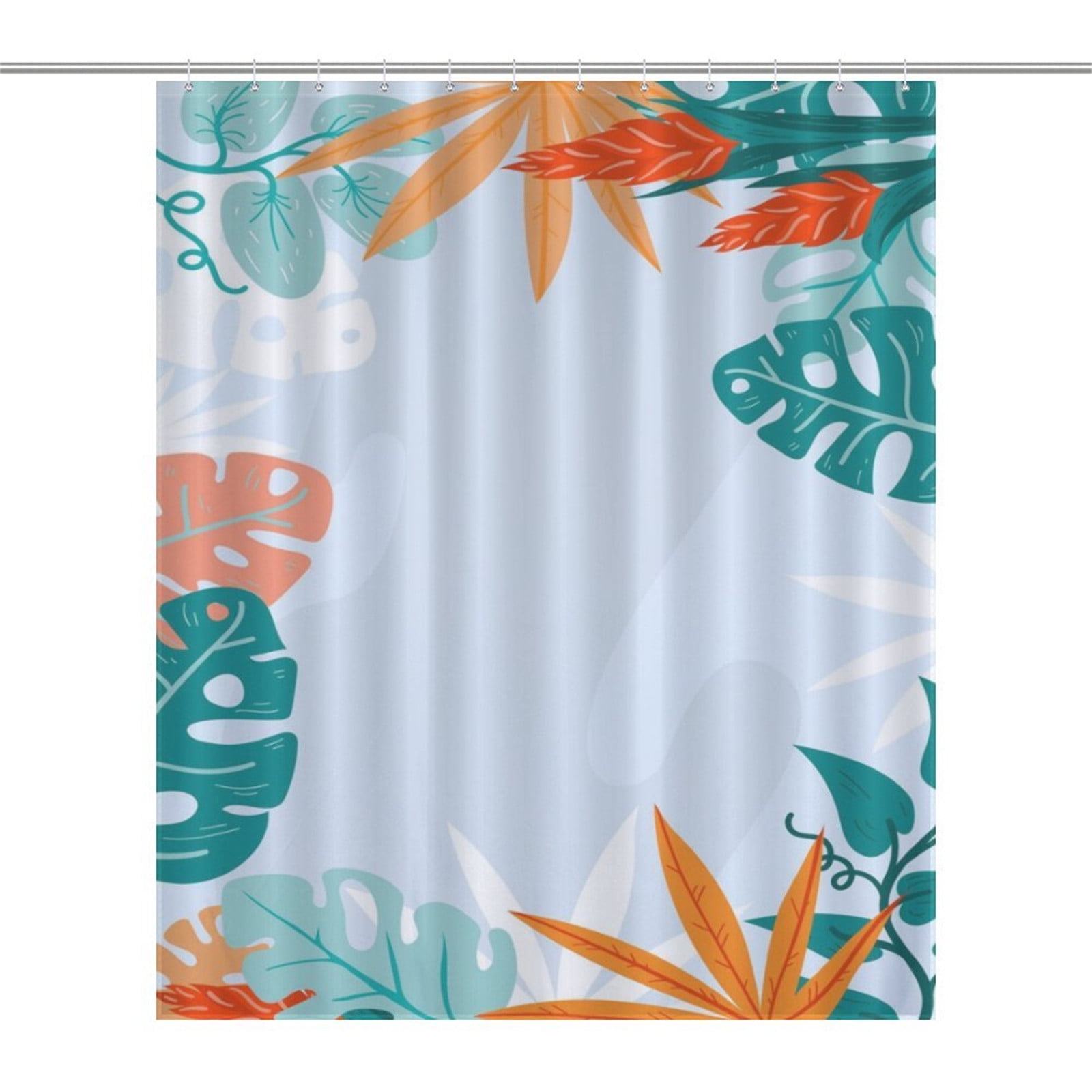Shower Curtain Liner with Suction Cups And Single Shower Curtain Clear