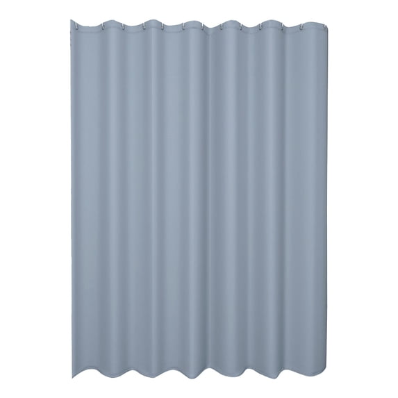 Shower Curtain Liner Waterproof Mildew Resistant 70.87 in x 70.87 in EVA Material with 12 Rust-Proof Metal Hooks
