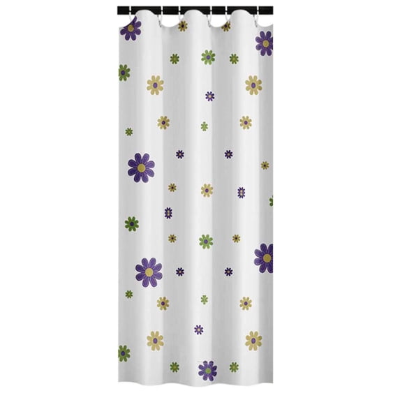 Shower Curtain Liner, Waterproof Shower Curtains with 6 Rust Proof Hooks, 32x72in Weighted Shower Liner for Shower Stall, Bathtubs