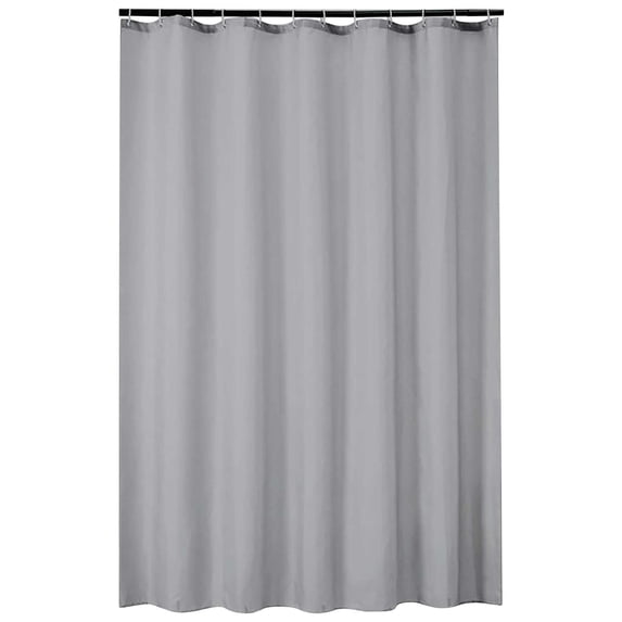 Shower Curtain Liners Gray Shower Curtain Fabric Plain Color Thickened and Polyester Bathroom Partition Curtains and Door Curtains