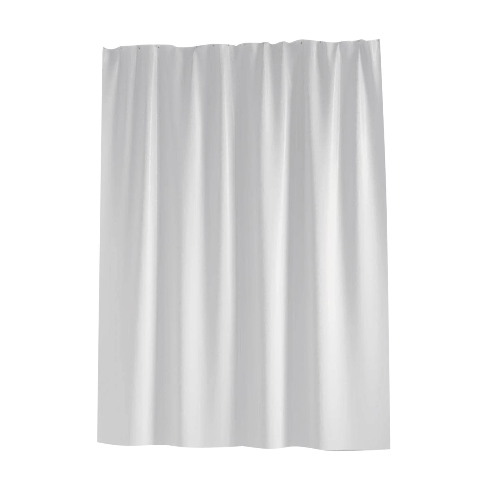 Shower Curtain Liners with Suction Cups White Bathroom Shower Curtain