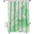 thumbnail image 1 of Shower Curtain Marble Texture Shower Curtains for Bathroom Decor Gradient Green Shower Curtain Sets with Hooks Waterproof Fabric Bath Curtain Standard 72" X 72", 1 of 4