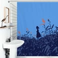 thumbnail image 1 of Shower Curtain Modern Art Colorful Graffiti Characters Polyester Waterproof Home Ration Curtain With Hook, 1 of 4