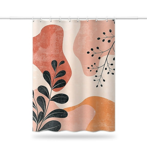 Shower Curtain Polyester Waterproof Bathroom Decorative Curtains Machine Washable 59" x 79"