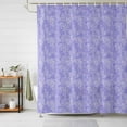 thumbnail image 1 of Shower Curtain Purple Lavender Silhouette Shower Curtains for Bathroom Decor, Waterproof Polyester Shower Curtain Set with Hooks, Extra Long 72" x 96" Spring Plant, 1 of 9
