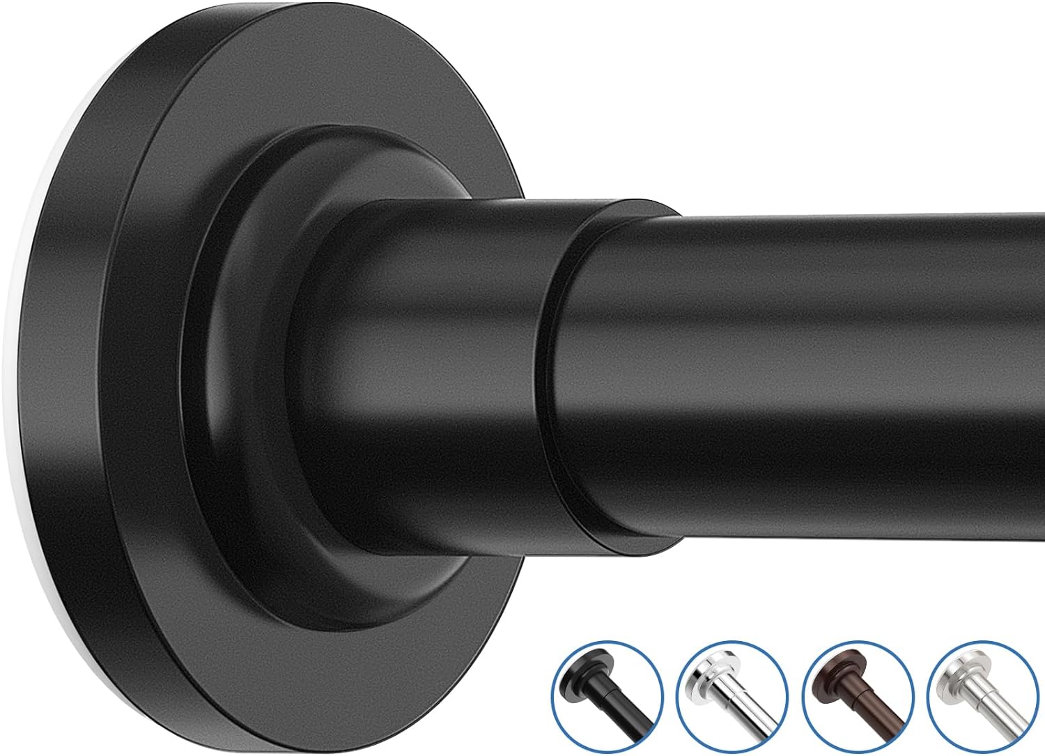 Shower Curtain Rod Adjustable 3275 Inch, Spring Tension Shower Rods