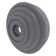 thumbnail image 1 of Shower Curtain Rod Brackets - Matte Gray, 1 of 11