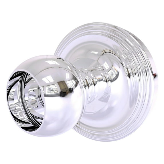 Shower Curtain Rod Brackets - Polished Chrome