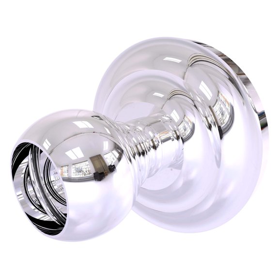 Shower Curtain Rod Brackets - Polished Chrome
