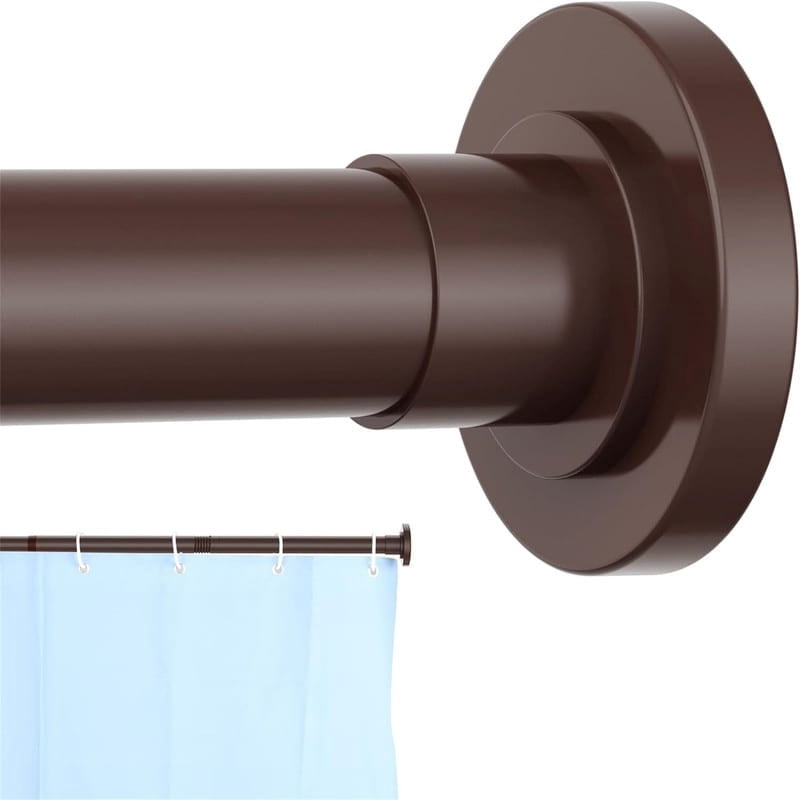 Shower Curtain Rod Bronze