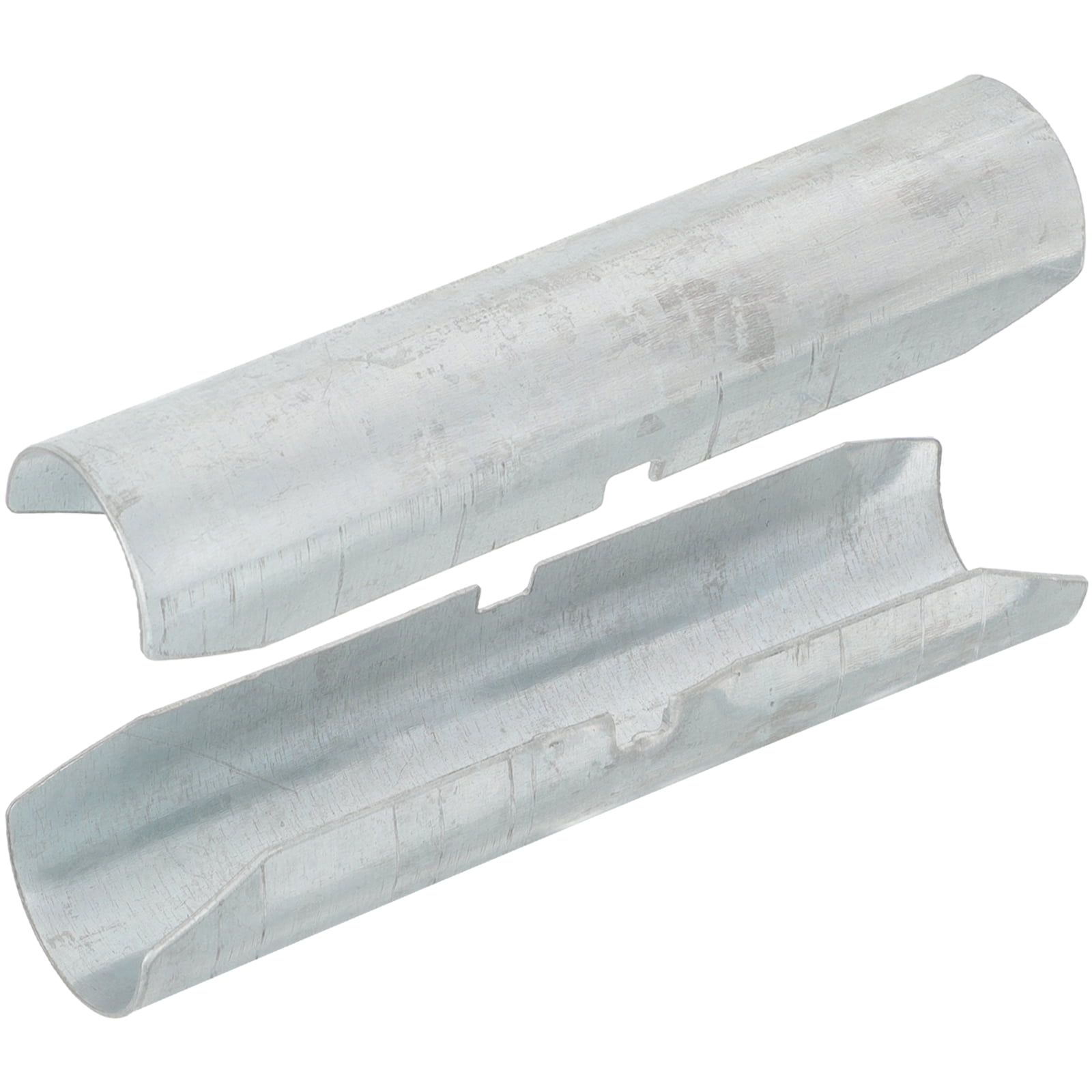 Shower Curtain Rod Extender 2 Pcs Roman Connector Metal Seam Window