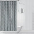 thumbnail image 1 of Shower Curtain, Shower Curtains for Bathroom, Extra Long Shower Curtains - Textured Thick Fabric Shower Curtains for Bathroom, 78.74x70.87", 1 of 8