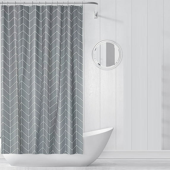 Shower Curtain, Shower Curtains for Bathroom, Extra Long Shower Curtains - Textured Thick Fabric Shower Curtains for Bathroom, 78.74x70.87"