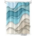 thumbnail image 1 of Shower Curtain Shower Curtains for Bathroom, Waterproof Polyester Shower Curtain Set with Hooks, Extra Long 72" x 78", 1 of 6
