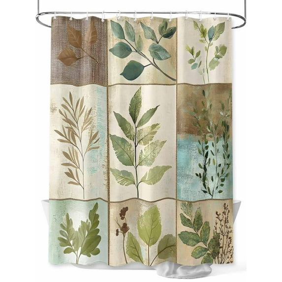 Shower Curtain Shower Curtains for Bathroom, Waterproof Polyester Shower Curtain Set with Hooks, Extra Long 72" x 96"