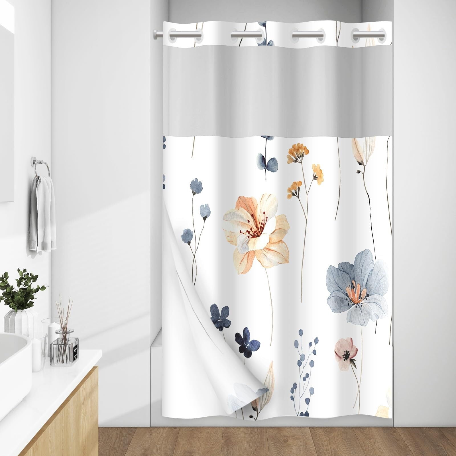 74 Inch Shower Curtain