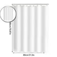 thumbnail image 1 of Shower Curtain, Water Resistant Bathroom Curtains, Bath Shower Curtain Liner, 31.5"x70.9" Cloth Shower Curtain, Bathroom Window Waterproof Shower Curtains for Bathroom Decor, 1 of 6