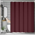 thumbnail image 1 of Shower Curtain Waterproof And Mildews Proof Bathroom Shower Curtain Punch, Shower Liner 70x70 Inches, Waterproof, No Chemical Smell with Rust Proof Metal Grommets Holes for Bathroom Shower Curtain, 1 of 7