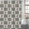 thumbnail image 1 of Shower Curtain Waterproof Shower Curtain for Bathroom,Bathtub,Shower, Farm Chicken Rooster Animal Plaid Shower Curtain Set with Hooks for Home Decoration 72x72 Inch, 1 of 6