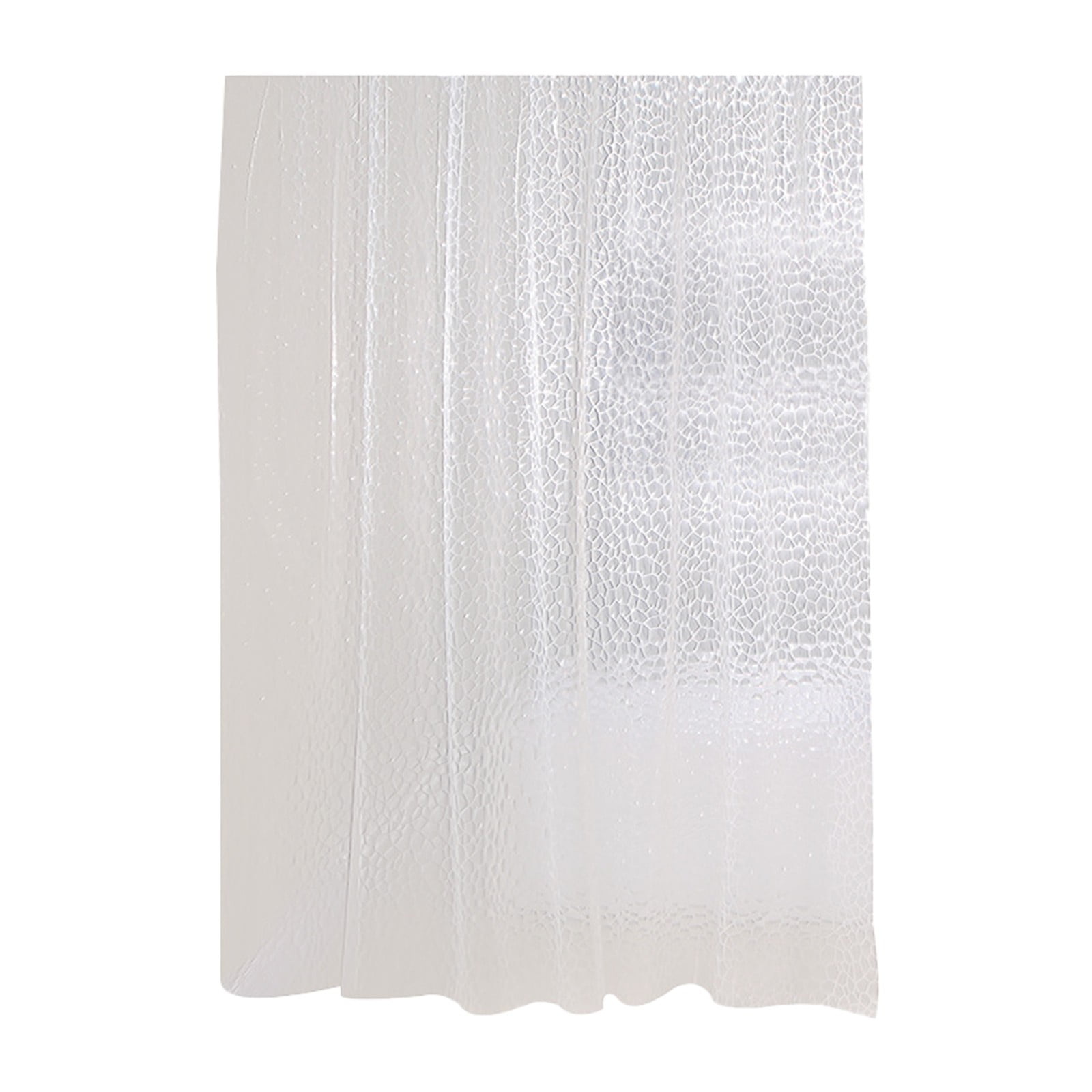 Shower Curtain, White Polyester Shower Curtain, Printed Fabric Shower