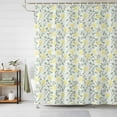 thumbnail image 1 of Shower Curtain Yellow Daisy Green Leaf Shower Curtains for Bathroom Decor, Waterproof Polyester Shower Curtain Set with Hooks, Small Stall Size 36" x 72" Spring Floral Plant, 1 of 9