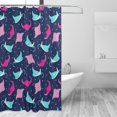 thumbnail image 1 of Shower Curtain, Patriotic Bulldog Welcome Waterproof Shower Curtain for Bathroom, Washable Bathroom Shower Curtain Set with Hooks Long Shower Curtain 72x72in Home Decor, 1 of 7