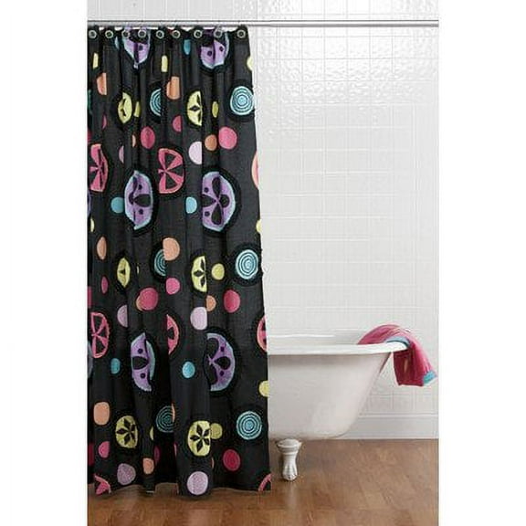 Shower Curtain w/ Hooks