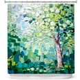 thumbnail image 1 of Shower Curtains 70" x 73" from DiaNoche Designs by Aja Ann - Breeze Trees, 1 of 1