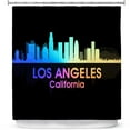 thumbnail image 1 of Shower Curtains 70" x 73" from DiaNoche Designs by Angelina Vick - City V Los Angeles California, 1 of 1
