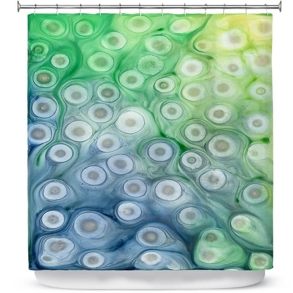 Shower Curtains 70" x 73" from DiaNoche Designs by Brazen Design Studio - Rivulet