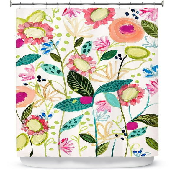 Shower Curtains 70" x 73" from DiaNoche Designs by Carrie Schmitt - Spontaneous