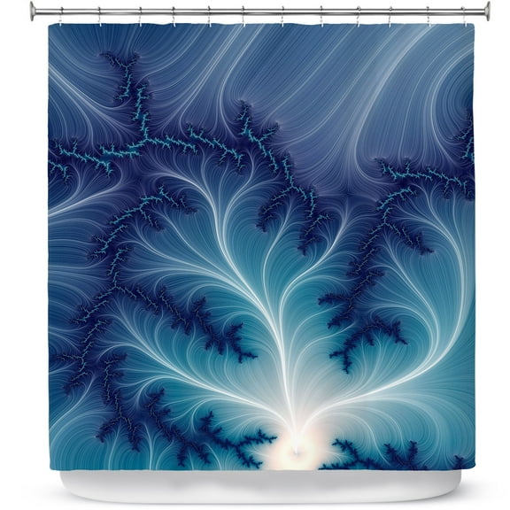 Shower Curtains 70" x 73" from DiaNoche Designs by Christy Leigh - Proliferated Flow