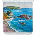 thumbnail image 1 of Shower Curtains 70" x 73" from DiaNoche Designs by David Lloyd Glover - California Coast, 1 of 1