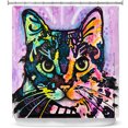 thumbnail image 1 of Shower Curtains 70" x 73" from DiaNoche Designs by Dean Russo - Maya Cat, 1 of 1