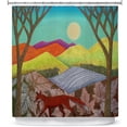 thumbnail image 1 of Shower Curtains 70" x 73" from DiaNoche Designs by Jennifer Baird - Autumn Into Winter 2, 1 of 1