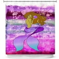 thumbnail image 1 of Shower Curtains 70" x 73" from DiaNoche Designs by Julia Di Sano - Mermaid Pearl 5, 1 of 1